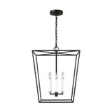 Visual Comfort Studio Viota Four Light Lantern in Aged Iron - EC1344AI