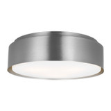 Visual Comfort Studio Dartmore Three Light Flush Mount in Brushed Nickel - DJF1063BS