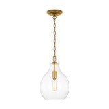 Visual Comfort Studio Magnus One Light Pendant in Burnished Brass - EP1451BBS