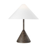 Visual Comfort Studio Brachion One Light Table Lamp in Rustic Bronze - KT1391RBR