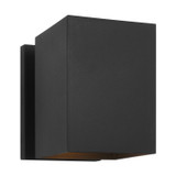Visual Comfort Studio Pohl One Light Wall Lantern in Textured Black - SLO1101EN3/TXB