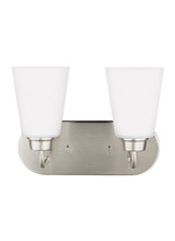 Generation Lighting Kerrville Two Light Wall / Bath in Brushed Nickel - 4415202EN3-962