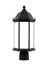 Generation Lighting Sevier One Light Outdoor Post Lantern in Black - 8238651EN3-12