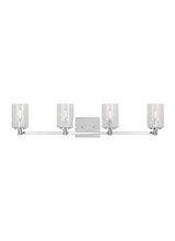 Generation Lighting Parker Four Light Wall / Bath in Chrome - GLV1034CH