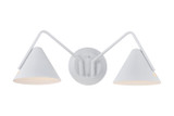 Justice Designs LED Wall Sconce in White - NSH-4242-WHTE