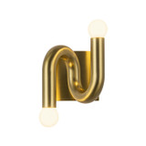 Alora Sadie Two Light Wall Vanity in Brushed Gold - WV420206BG