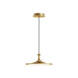 Alora Issa LED Pendant in Brushed Gold - PD418012BG-UNV