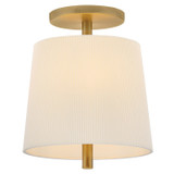 Hinkley Clive LED Semi-Flush Mount in Heritage Brass - 48533HB