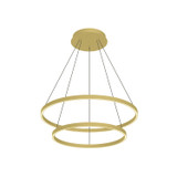 Kuzco Lighting Cerchio LED Chandelier in Brushed Gold - CH87832-BG-UNV-010