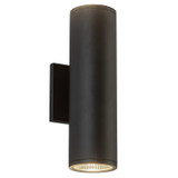 Kuzco Lighting Nordic LED Outdoor Wall Sconce in Black - EW264212-BK