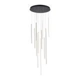 Kuzco Lighting Chute LED Pendant in Black - MP14924-BK-UNV-010