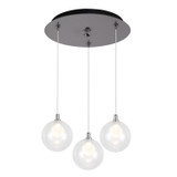 Kuzco Lighting Bolla LED Pendant in Chrome - MP3106CH-03