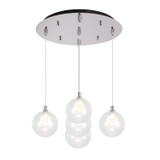 Kuzco Lighting Bolla LED Pendant in Chrome - MP3106CH-05