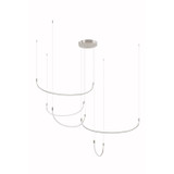 Kuzco Lighting Talis LED Pendant in Brushed Nickel - MP89570-BN-UNV