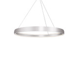 Kuzco Lighting Halo LED Pendant in Brushed Silver - PD22753-BS-UNV-010