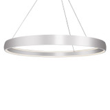 Kuzco Lighting Halo LED Pendant in Brushed Silver - PD22772-BS-UNV-010