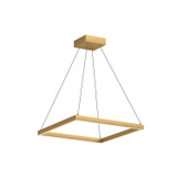 Kuzco Lighting Piazza LED Pendant in Brushed Gold - PD88124-BG-UNV-010