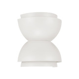 Capital Lighting Jensen Two Light Wall Sconce in Matte White - 659221WE