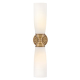 Hinkley Alexis LED Wall Sconce in Heritage Brass - 57492HB