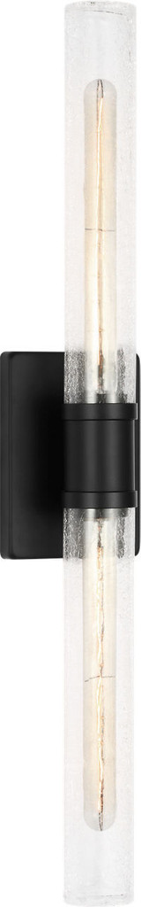 Visual Comfort Studio Keaton Two Light Vanity in Midnight Black/Midnight Black - 4665002CC-112