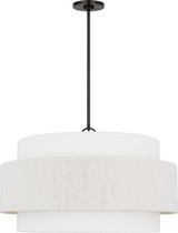 Visual Comfort Studio Belaro Four Light Hanging Shade in Aged Iroged Iron - EP1184AI