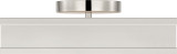 Visual Comfort Studio Dupont LED Semi Flush Mount in Polished Nickel/Polished Nickel - PCF1071PN