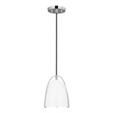 Visual Comfort Studio Norman One Light Mini-Pendant in Chrome - 6151801EN3-05