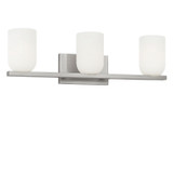 Generation Lighting Neblina Three Light Vanity in Brushed Nickel - GLV1973BNE