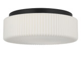 Generation Lighting Axira Two Light Flush Mount in Midnight Black - GLF1992MBKE