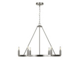 Generation Lighting Mirla Six Light Chandelier in Brushed Nickel - GLC2016BNE