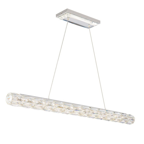 Schonbek Verve LED LED Linear Pendant in Polished Stainless Steel - S2643-401R