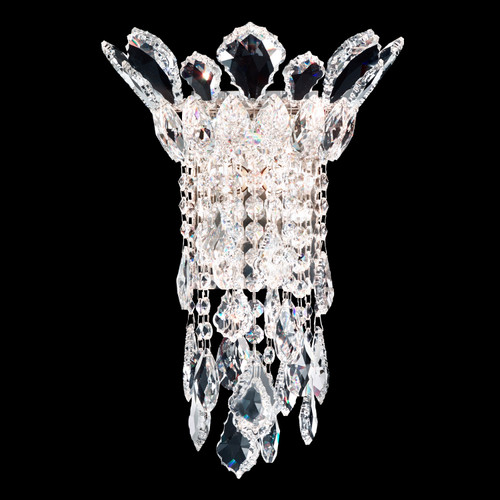 Schonbek Trilliane Strands Two Light Wall Sconce in Polished Stainless Steel - TR0832N-401H Schonbek Trilliane Strands Two Light Wall Sconce in Polished Stainless Steel - TR0832N-401H