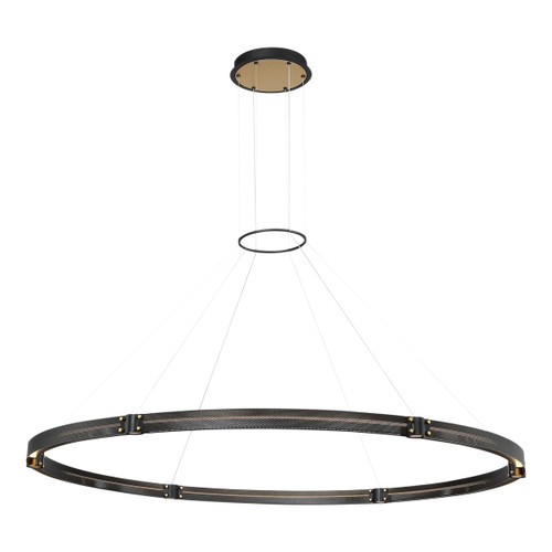 Eurofase Admiral LED Chandelier in Gold-Black - 37055-011