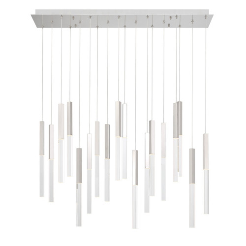 Eurofase Benicio LED Chandelier in Polished Nickel - 46771-032 Eurofase Benicio LED Chandelier in Polished Nickel - 46771-032