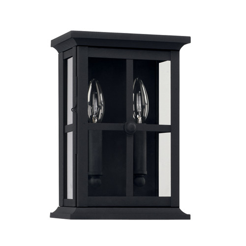 Capital Lighting Mansell Two Light Outdoor Wall Lantern in Black - 926421BK Capital Lighting Mansell Two Light Outdoor Wall Lantern in Black - 926421BK