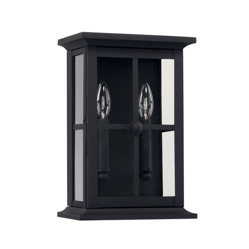 Capital Lighting Mansell Two Light Outdoor Wall Lantern in Black - 926422BK Capital Lighting Mansell Two Light Outdoor Wall Lantern in Black - 926422BK