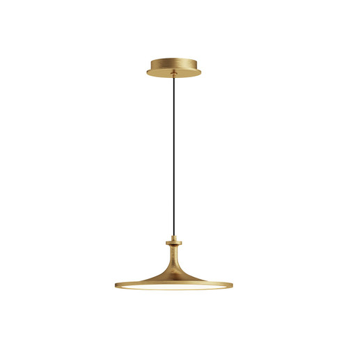 Alora Issa LED Pendant in Brushed Gold - PD418012BG