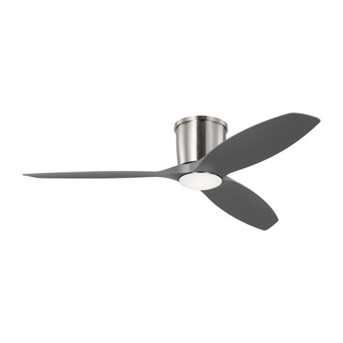 Generation Lighting Titus 52" Ceiling Fan in Brushed Steel - 3TTHR52BSD Generation Lighting Titus 52" Ceiling Fan in Brushed Steel - 3TTHR52BSD