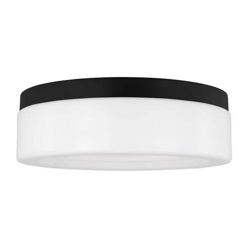 Generation Lighting Rhett LED Flush Mount in Midnight Black - 7569093S-112