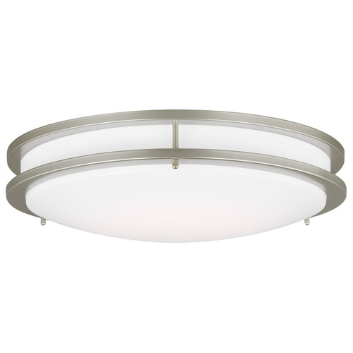 Generation Lighting Mahone LED Flush Mount in Painted Brushed Nickel - 7750893S-753 Generation Lighting Mahone LED Flush Mount in Painted Brushed Nickel - 7750893S-753