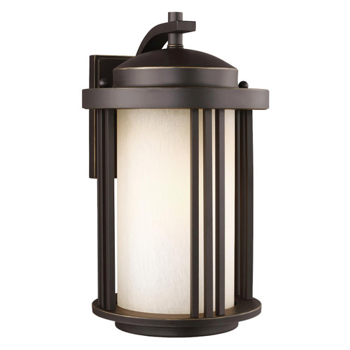 Generation Lighting Crowell One Light Outdoor Wall Lantern in Antique Bronze - 8747901DEN3-71