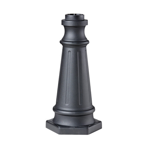 Generation Lighting Outdoor Post Base Postbase in Black - POSTBASE BK Generation Lighting Outdoor Post Base Postbase in Black - POSTBASE BK