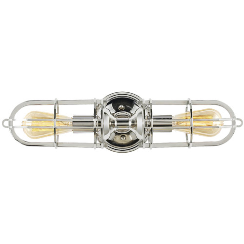 Generation Lighting Urban Renewal Two Light Wall Bracket in Polished Nickel - WB1704PN Generation Lighting Urban Renewal Two Light Wall Bracket in Polished Nickel - WB1704PN