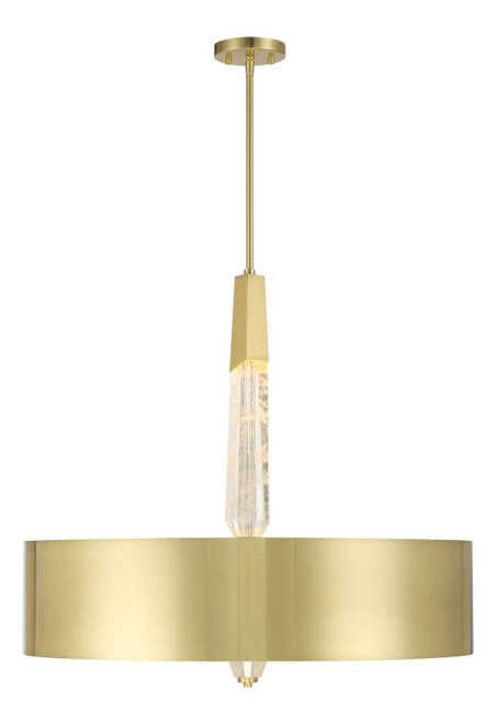 George Kovacs Drifting Droplets LED Pendant in Brushed Brass - P1285-859-L George Kovacs Drifting Droplets LED Pendant in Brushed Brass - P1285-859-L