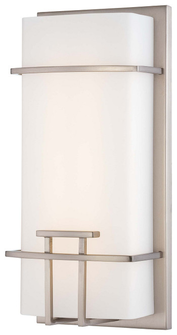 George Kovacs George Kovacs LED Wall Sconce in Brushed Nickel - P465-084-L George Kovacs George Kovacs LED Wall Sconce in Brushed Nickel - P465-084-L