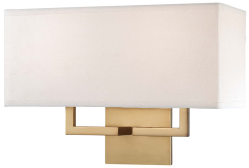 George Kovacs George Kovacs Two Light Wall Sconce in Honey Gold - P472-248 George Kovacs George Kovacs Two Light Wall Sconce in Honey Gold - P472-248