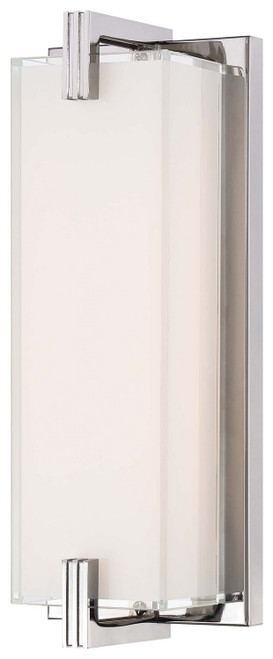George Kovacs Cubism LED Wall Sconce in Chrome - P5219-077-L George Kovacs Cubism LED Wall Sconce in Chrome - P5219-077-L