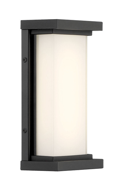 George Kovacs Caption LED Outdoor Wall Mount in Sand Coal - P5560-066-L George Kovacs Caption LED Outdoor Wall Mount in Sand Coal - P5560-066-L