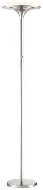 George Kovacs U.H.O. LED Torchiere in Brushed Nickel - P959-084-L George Kovacs U.H.O. LED Torchiere in Brushed Nickel - P959-084-L