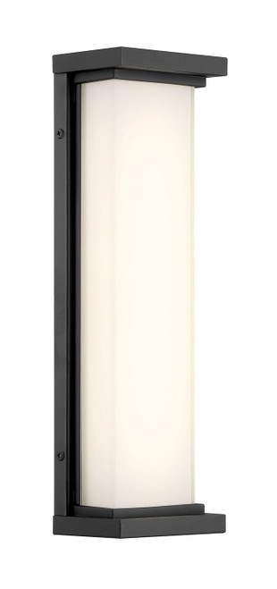 George Kovacs Caption LED Outdoor Wall Mount in Sand Coal - P5561-066-L George Kovacs Caption LED Outdoor Wall Mount in Sand Coal - P5561-066-L